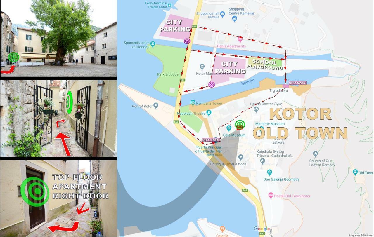 Tajami Apartments Kotor Eksteriør billede